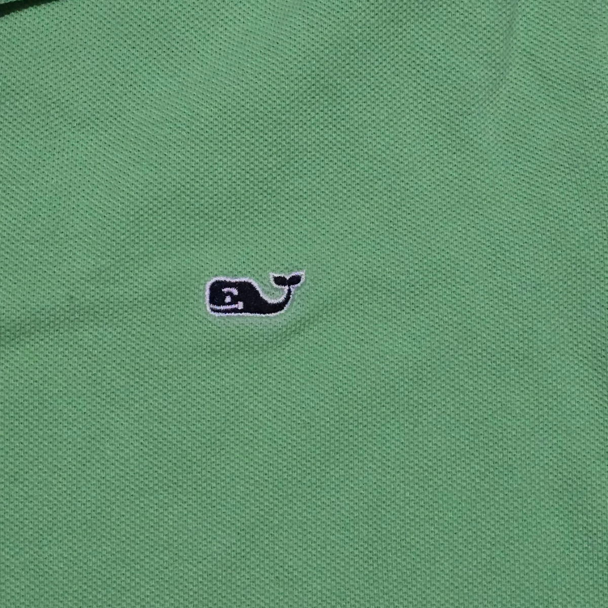 Playera Polo Vineyard Vines Chico S Slimfit Verde