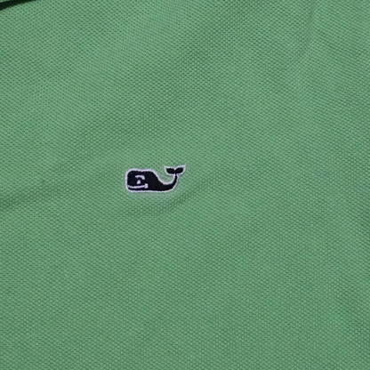 Playera Polo Vineyard Vines Chico S Slimfit Verde