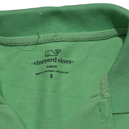 Playera Polo Vineyard Vines Chico S Slimfit Verde