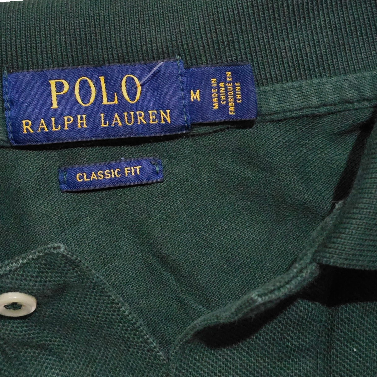Playera Polo Ralph Lauren Mediana Classic Fit Verde