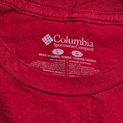 Playera Columbia Grande L Rojo