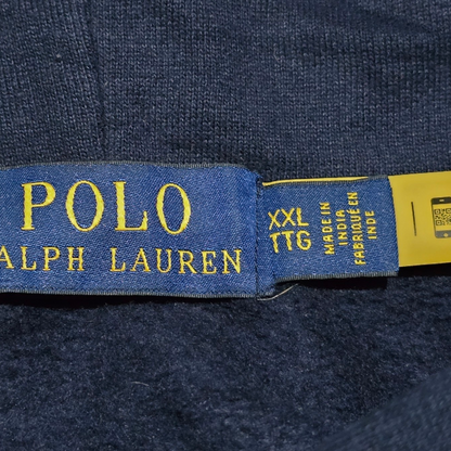 Sudadera Polo Ralph Lauren 2xl Azul Pony Rojo