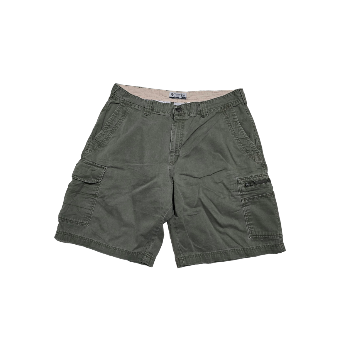 Short Columbia 36x10 Verde Deslavado