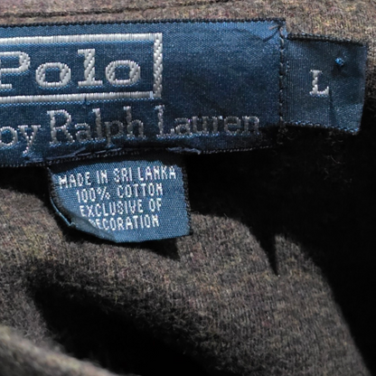 Sueter Ralph Lauren Grande L Cafe Pony Amarillo