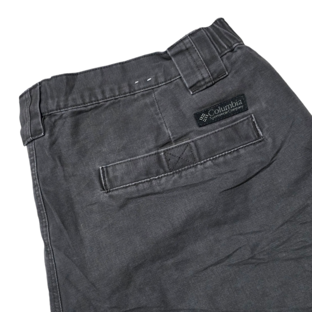 Short Columbia Talla 38 Gris Deslavado