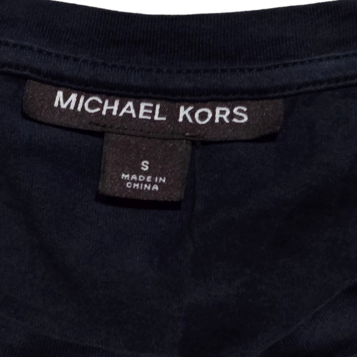 Playera Michael Kors Chico S Azul