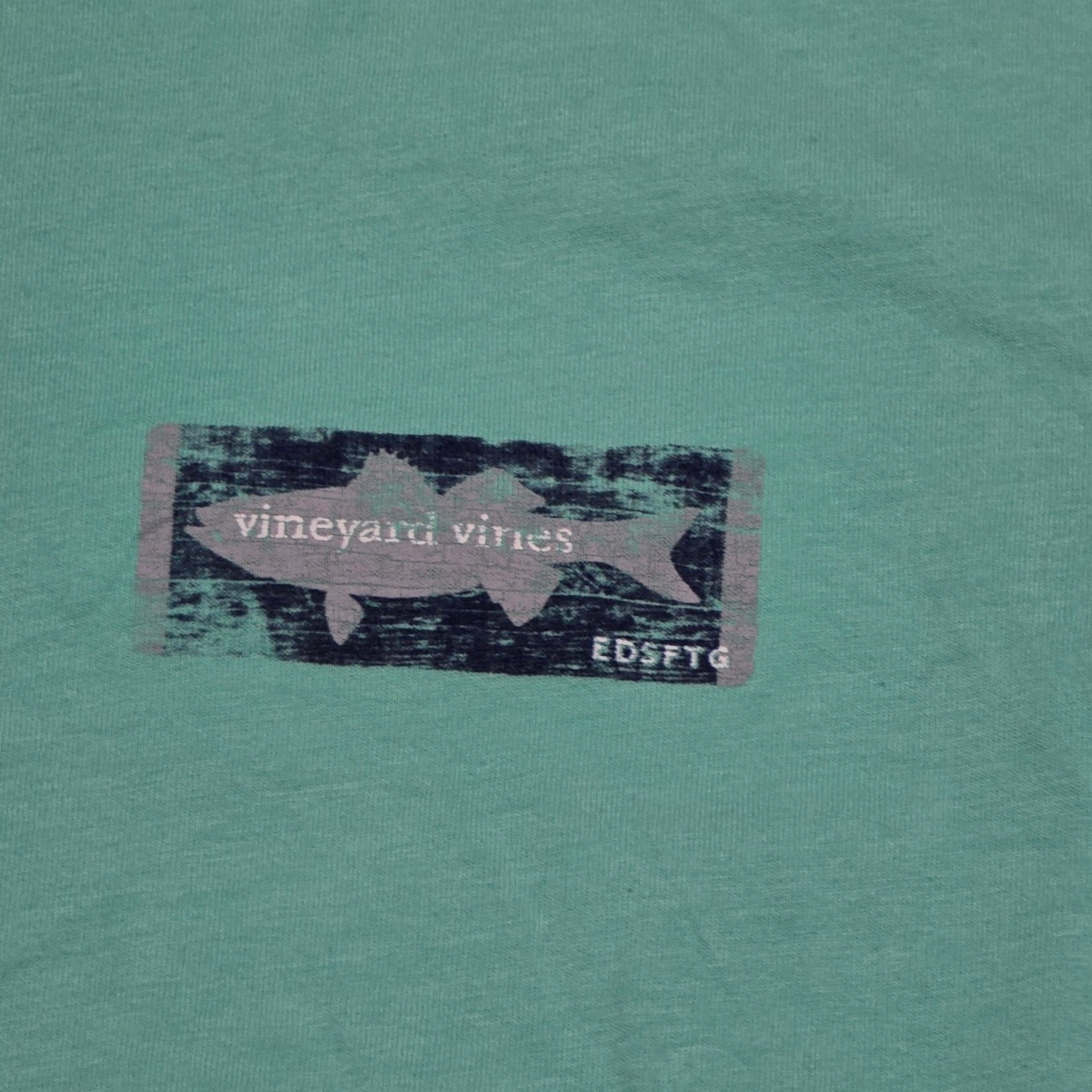 Playera Manga Larga Vineyard Vines Chico S Turquesa
