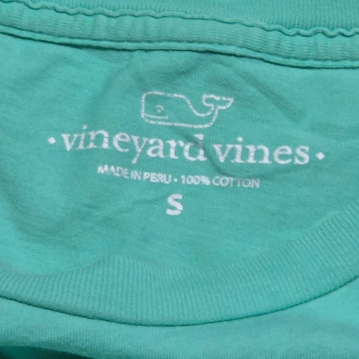 Playera Manga Larga Vineyard Vines Chico S Turquesa