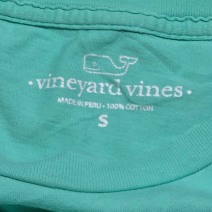 Playera Manga Larga Vineyard Vines Chico S Turquesa