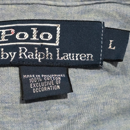 Sueter Ralph Lauren Grande L Azul Pony Vino