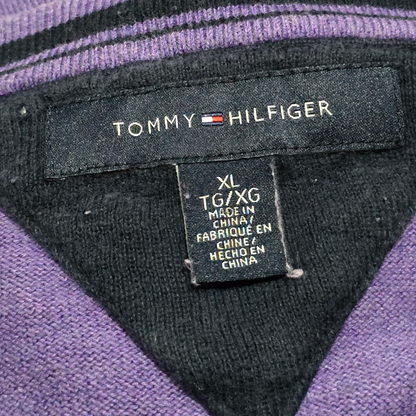 Sueter Tommy Hilfiger Xgrande Xl Morado