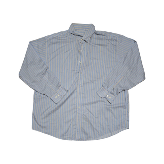 Camisa Brooks Brothers 2xl Lineas Azul