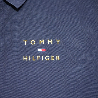 Playera Manga Larga Polo Tommy Hilfiger 3xl Azul