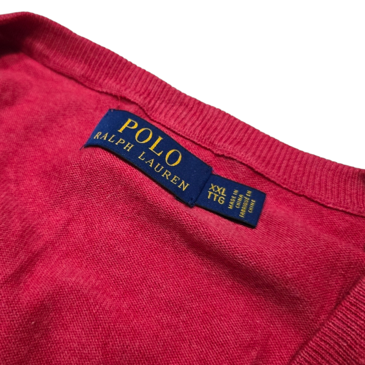 Sueter Ralph Lauren 2xl Coral Oscuro