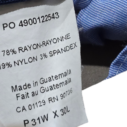 Pantalon Tommy Hilfiger 31x30 Slimfit Cafe