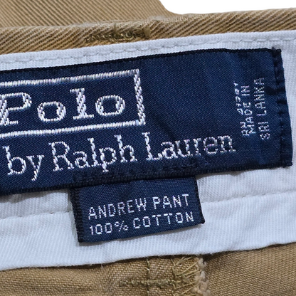 Pantalon Polo Ralph Lauren 38x30 Andrew Pant Café