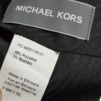 Pantalon Michael Kors 38x30 Slimfit Azul