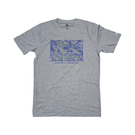 Playera New Balance Chico S Gris