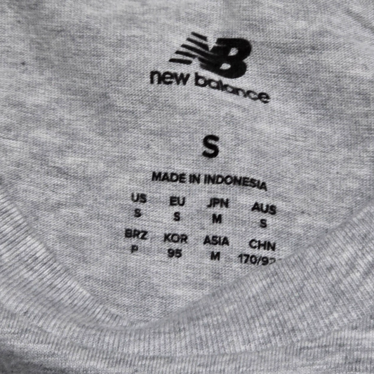 Playera New Balance Chico S Gris