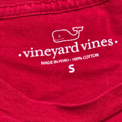 Playera Manga Larga Vineyard Vines Chico S Rojo