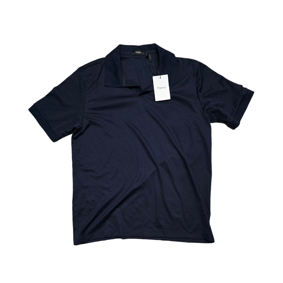 Playera Polo Theory Grande L Azul