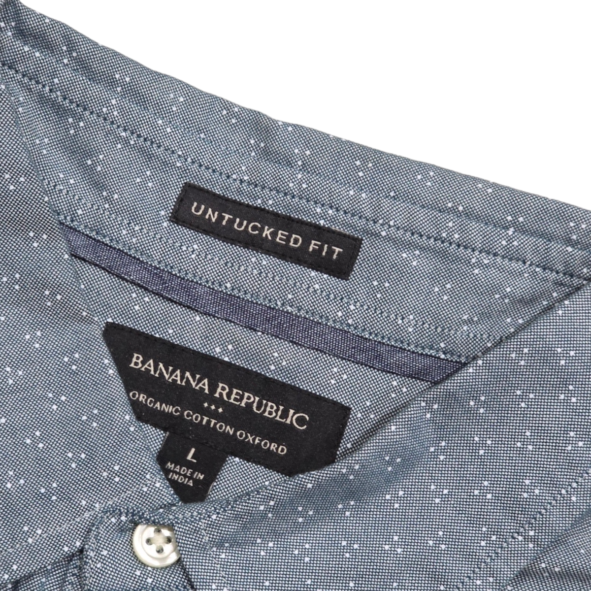 Camisa Banana Republic Grande L Untucked Fit