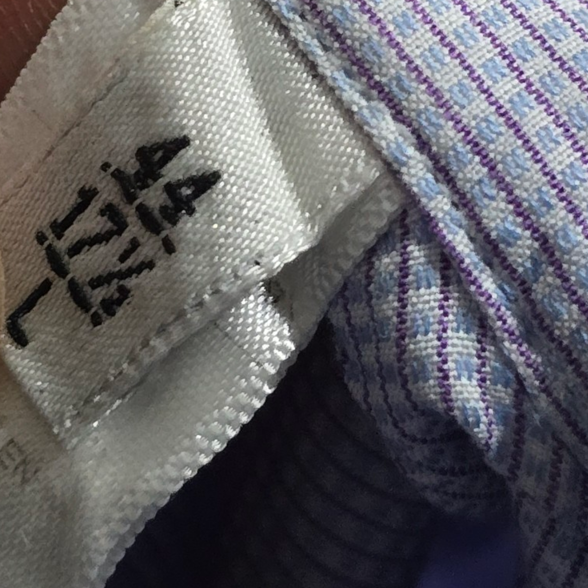 Camisa Armani Collezioni Grande 17 1/2 44 Cuadro Azul