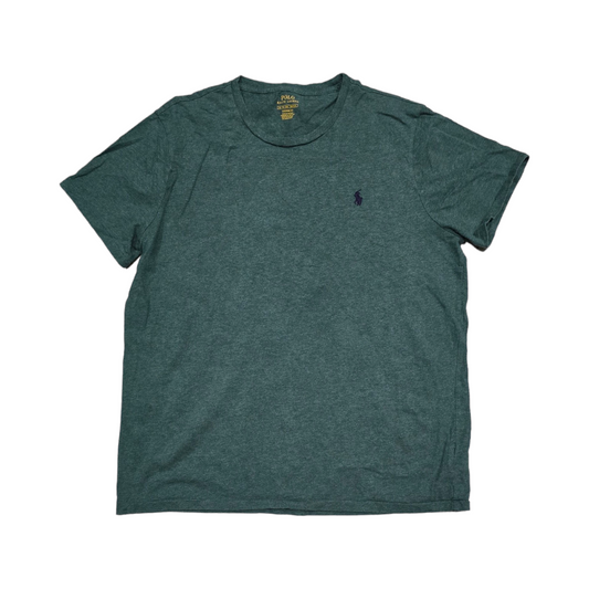 Playera Ralph Lauren Xgrande Custom Fit Verde Pony Morado