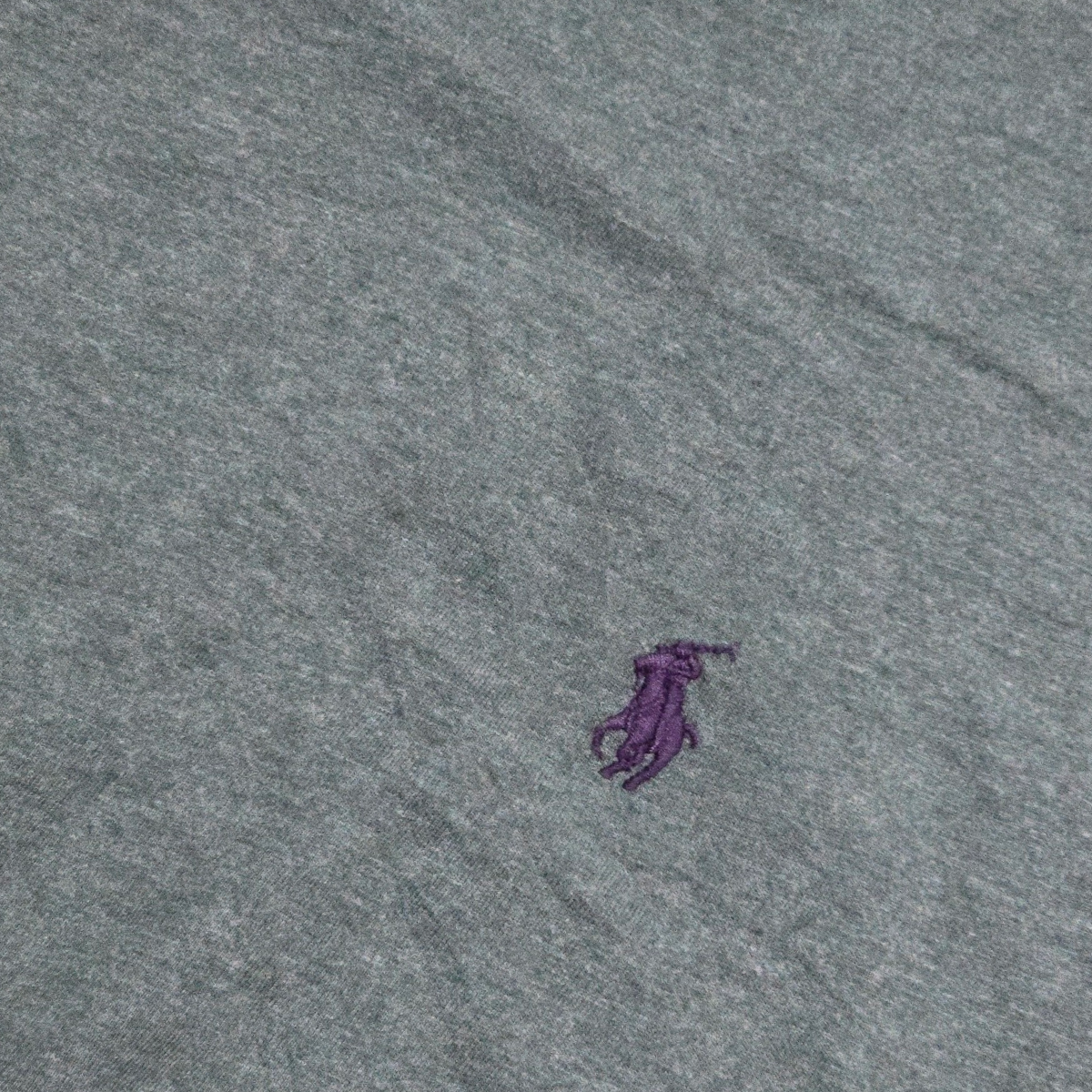 Playera Ralph Lauren Xgrande Custom Fit Verde Pony Morado