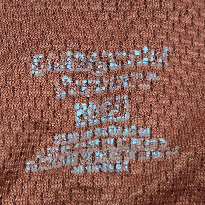 Playera Manga Larga Patagonia Xgrande Naranja medio cierre