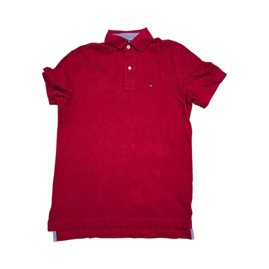 Playera Tommy Hilfiger Xchico Xs Classic Fit Rojo