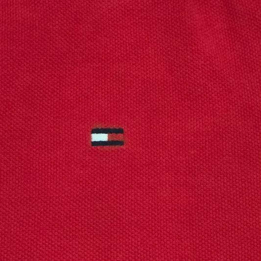 Playera Tommy Hilfiger Xchico Xs Classic Fit Rojo
