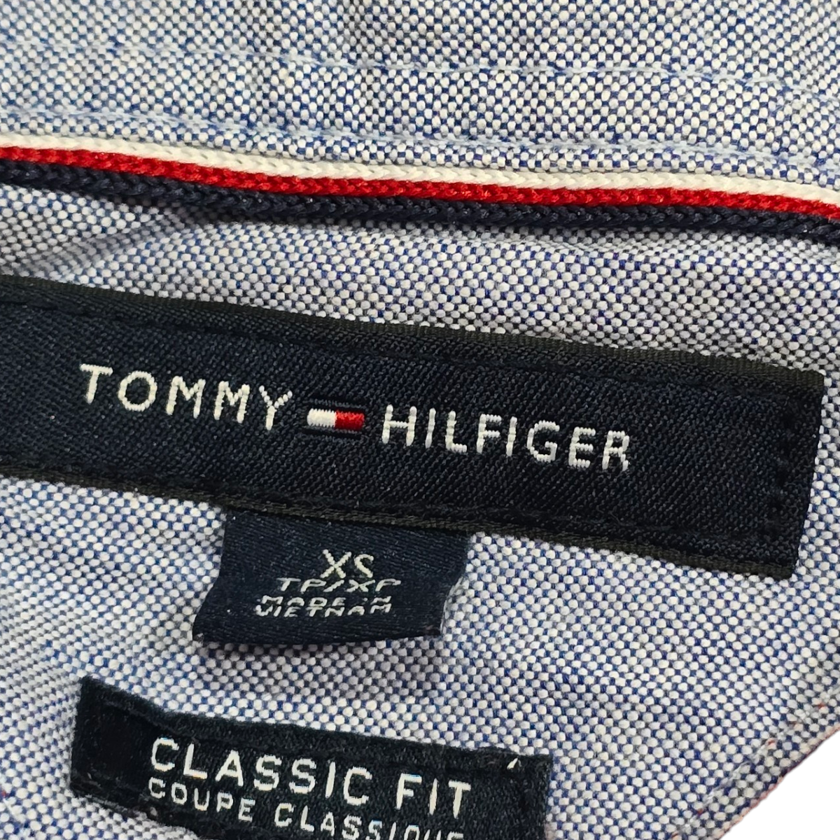 Playera Tommy Hilfiger Xchico Xs Classic Fit Rojo
