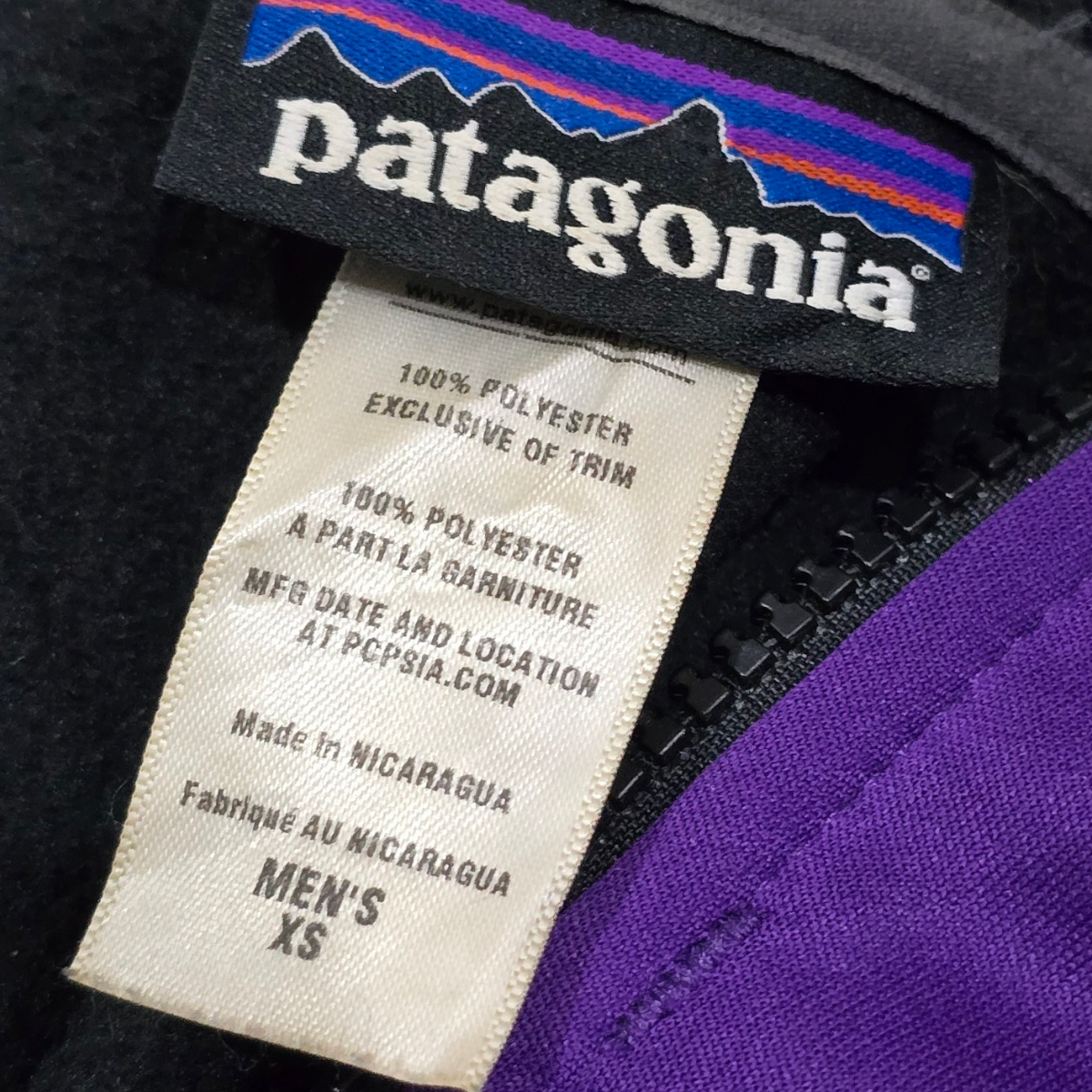 Sudadera Patagonia Xchico Xs Morado