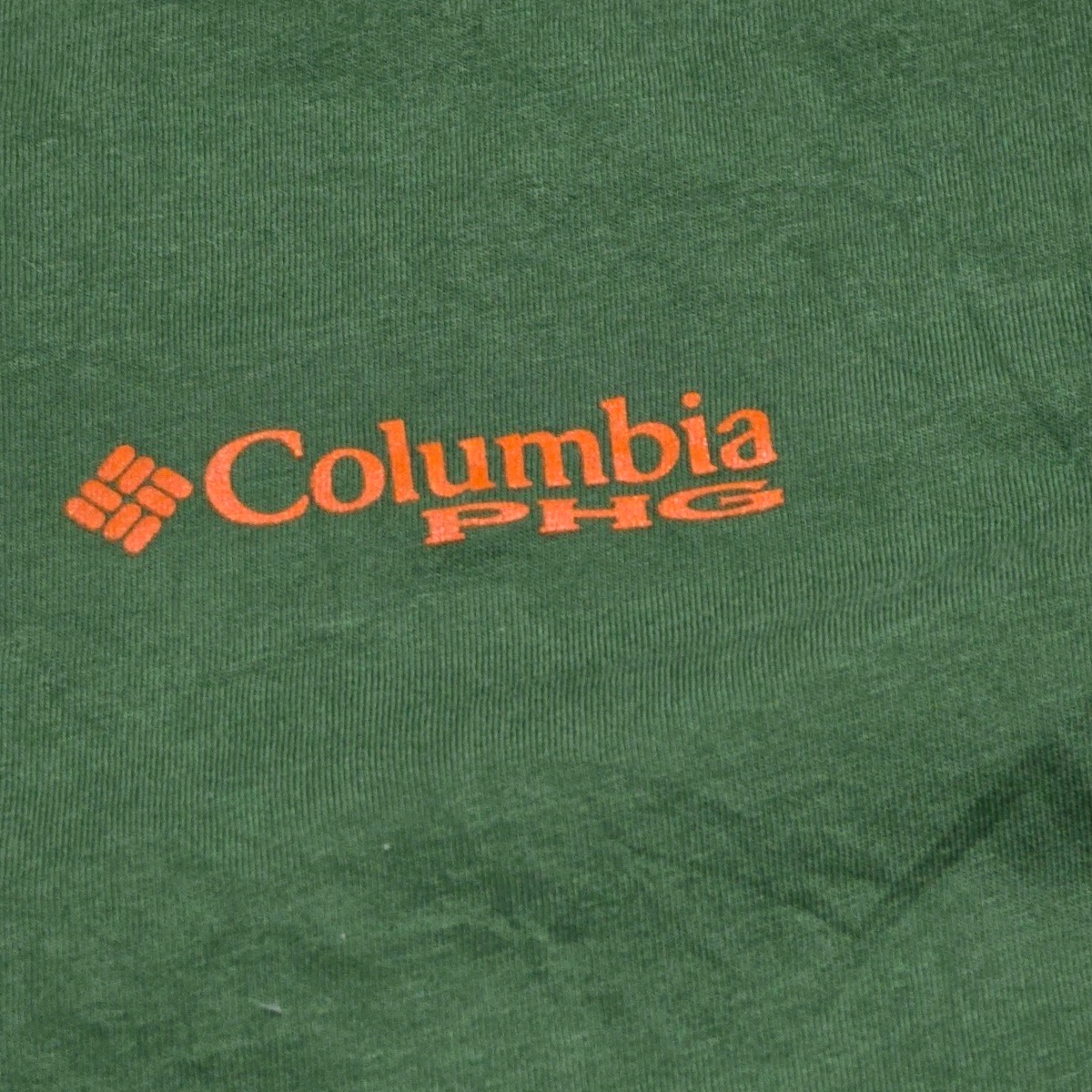 Playera Columbia Phg Grande L Verde