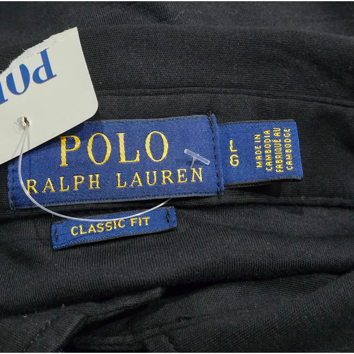 Playera Polo Ralph Lauren Grande L Classic Fit Negro