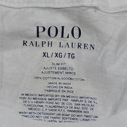Player Ralph Lauren Xgrande Slimfit Blanca
