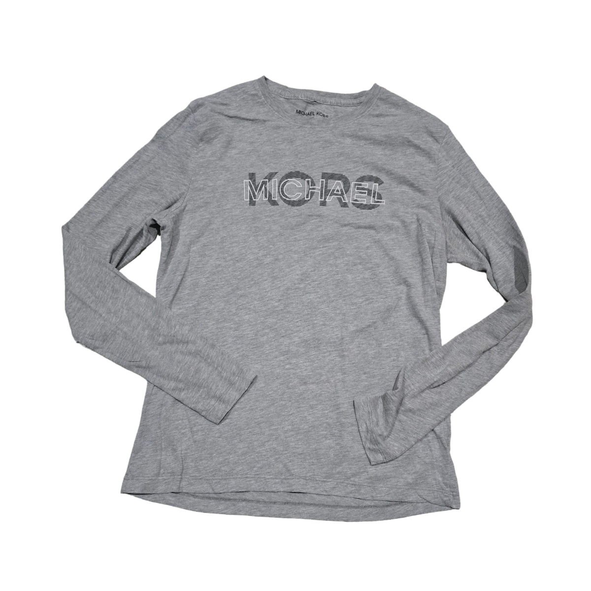 Playera Manga Larga Michael Kors Chico S Gris