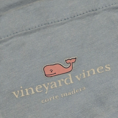 Playera Manga Larga Vineyard Vines Chico S Azul Claro