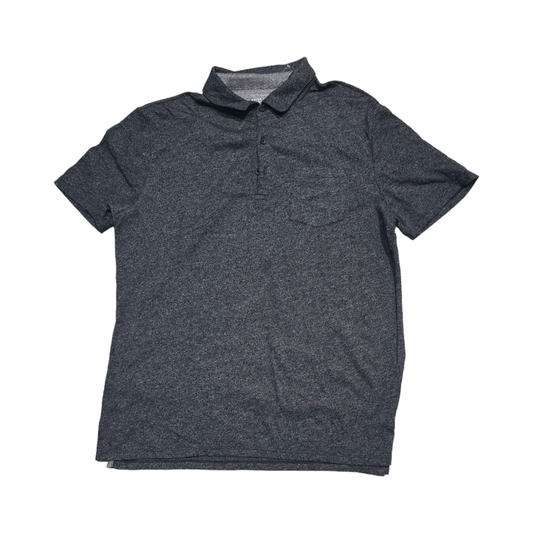 Playera Polo Banana Republic Quick Dry Grande L Gris