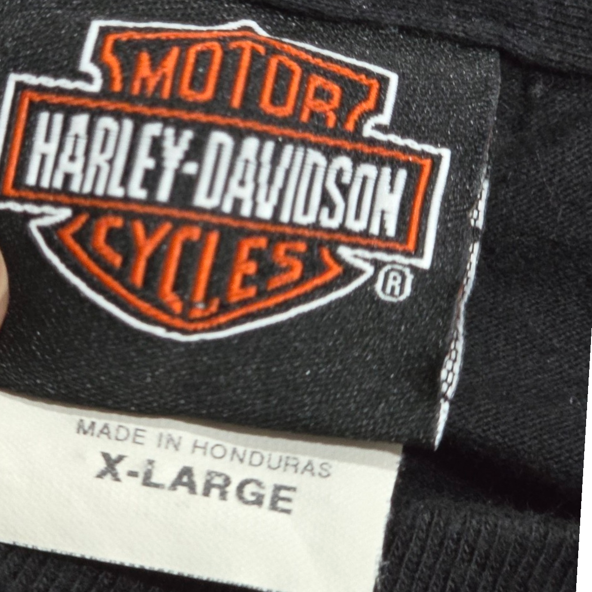 Playera Harley Davidson Xgrande Xl Negra