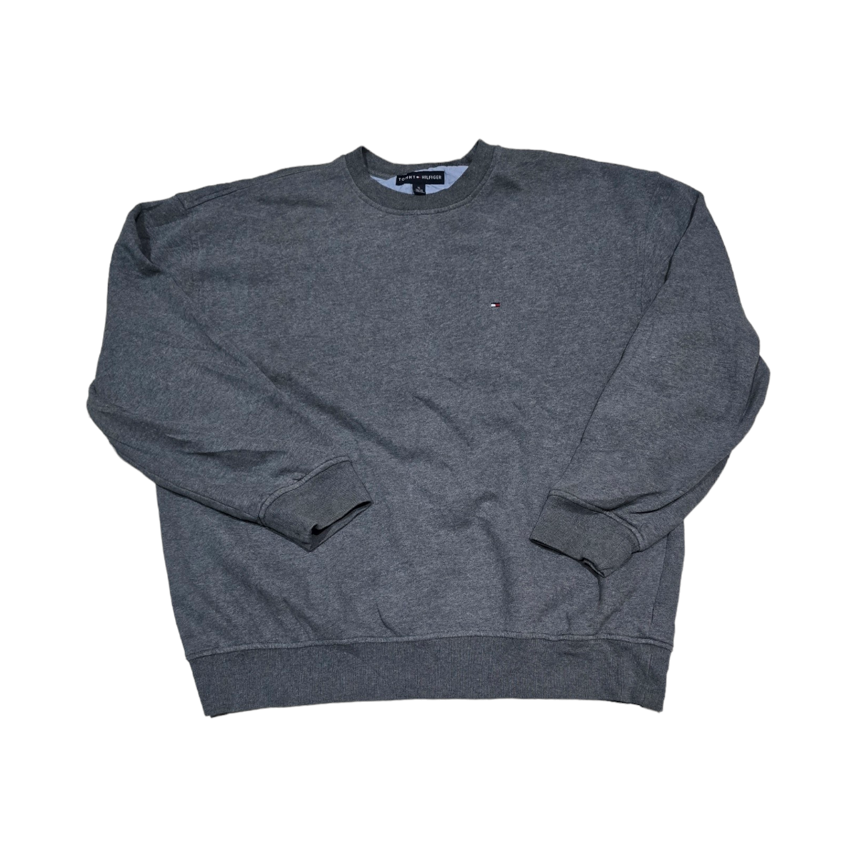 Sudadera Tommy Hilfiger Xgrande Xl Gris