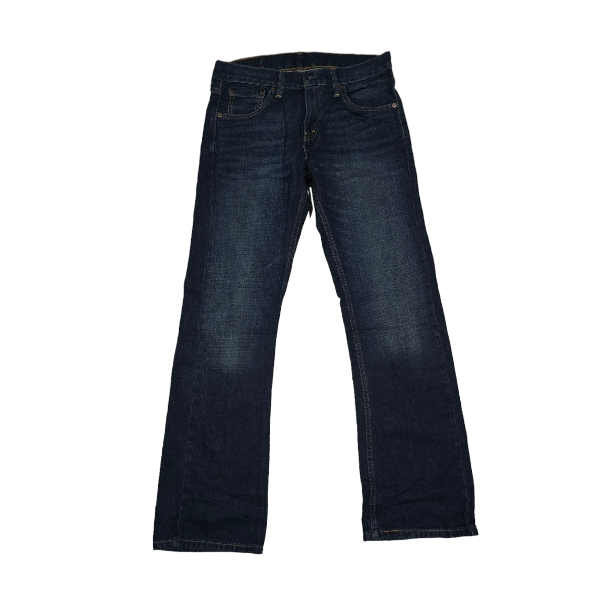 Pantalo Levis 527 29x30 Azul Recto