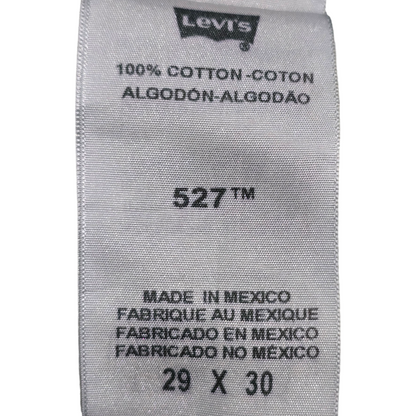 Pantalo Levis 527 29x30 Azul Recto