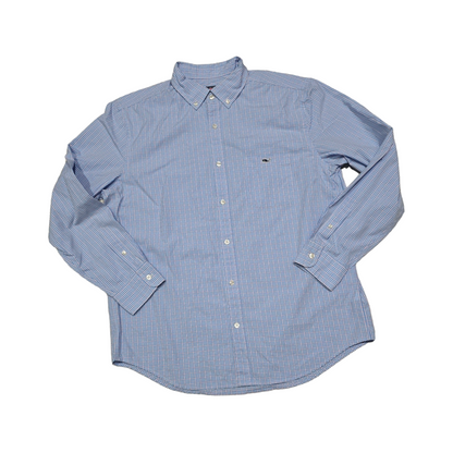 Camisa Vineyard Vines Grande L Classic Fit Cuadro Azul