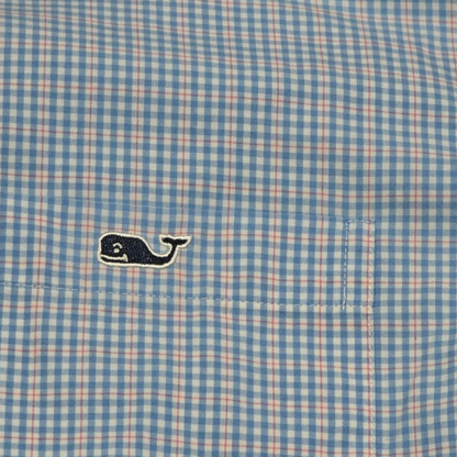 Camisa Vineyard Vines Grande L Classic Fit Cuadro Azul