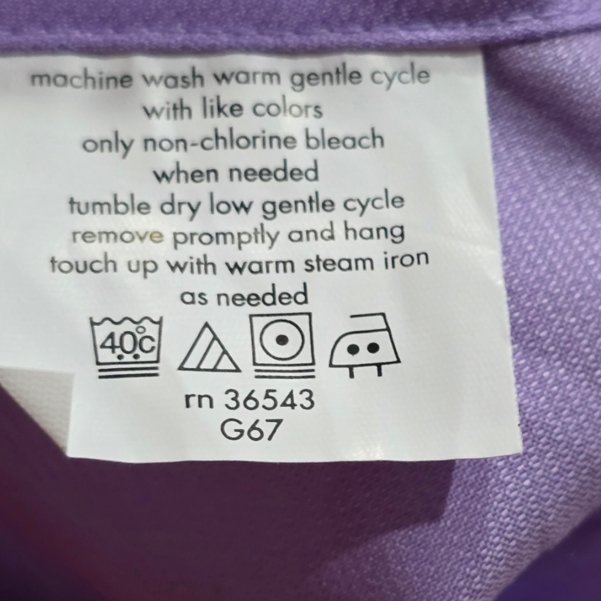 Camisa Calvin Klein Chico S 14 1/2 32-33 Slimfit Morado