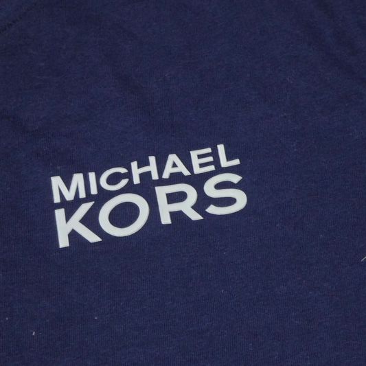 Playera Manga Larga Michael Kors Mediana M Azul