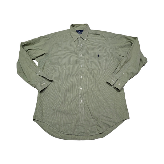 Camisa Ralph Lauren Grande L Yarmouth 16 34-35 Verde