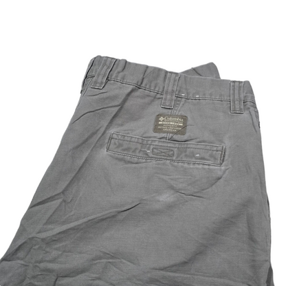 Pantalon Columbia 36x32 Gris Recto